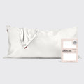 Satin Pillowcase in Ivory 4 Pack - King