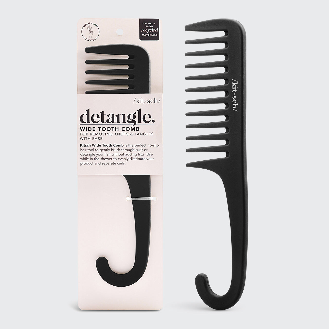 Gentle Detangling Wet/Dry Brush - Detangle Wide Tooth Comb