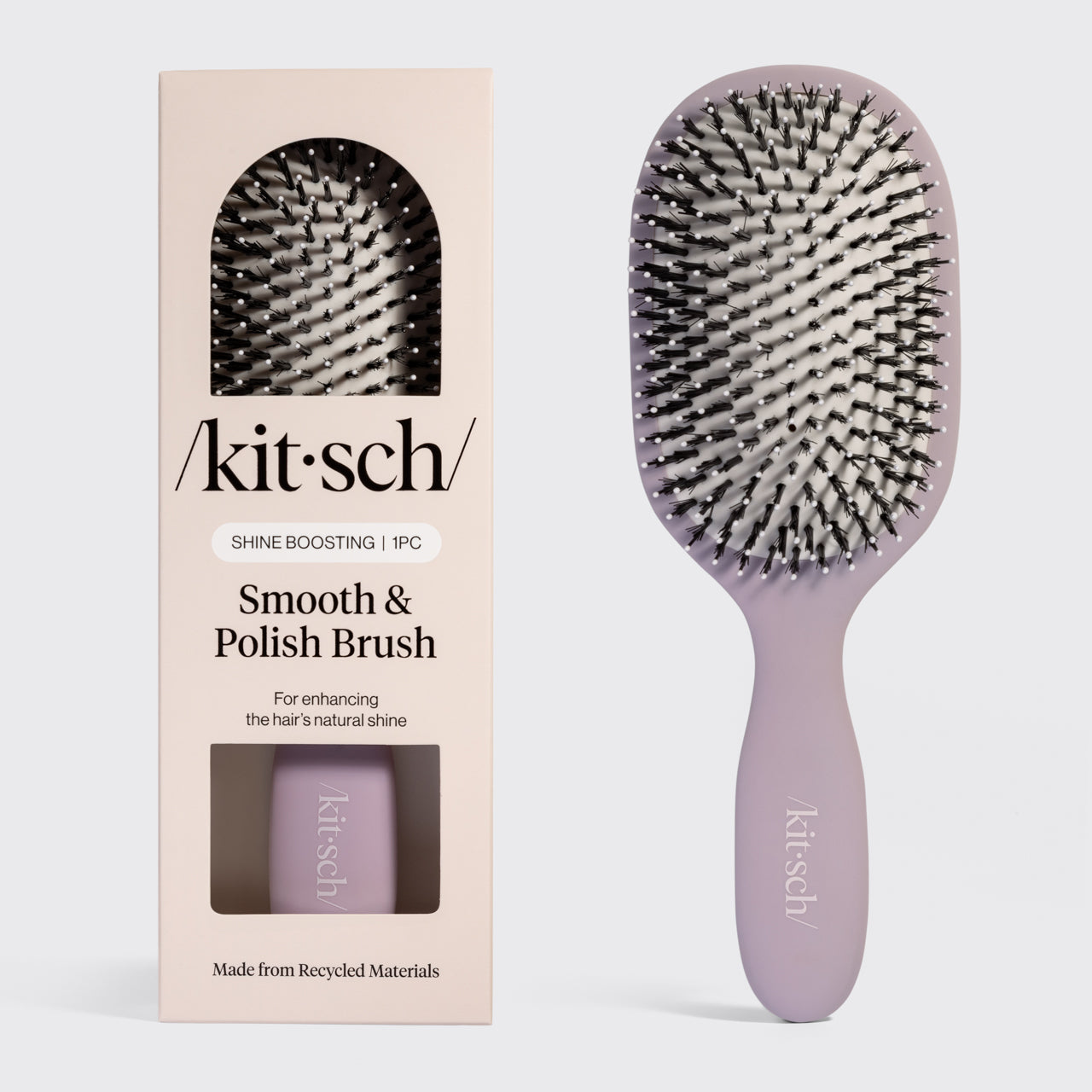 Black Smooth & Polish Brush - Soft Violet Smooth & Polish Brush