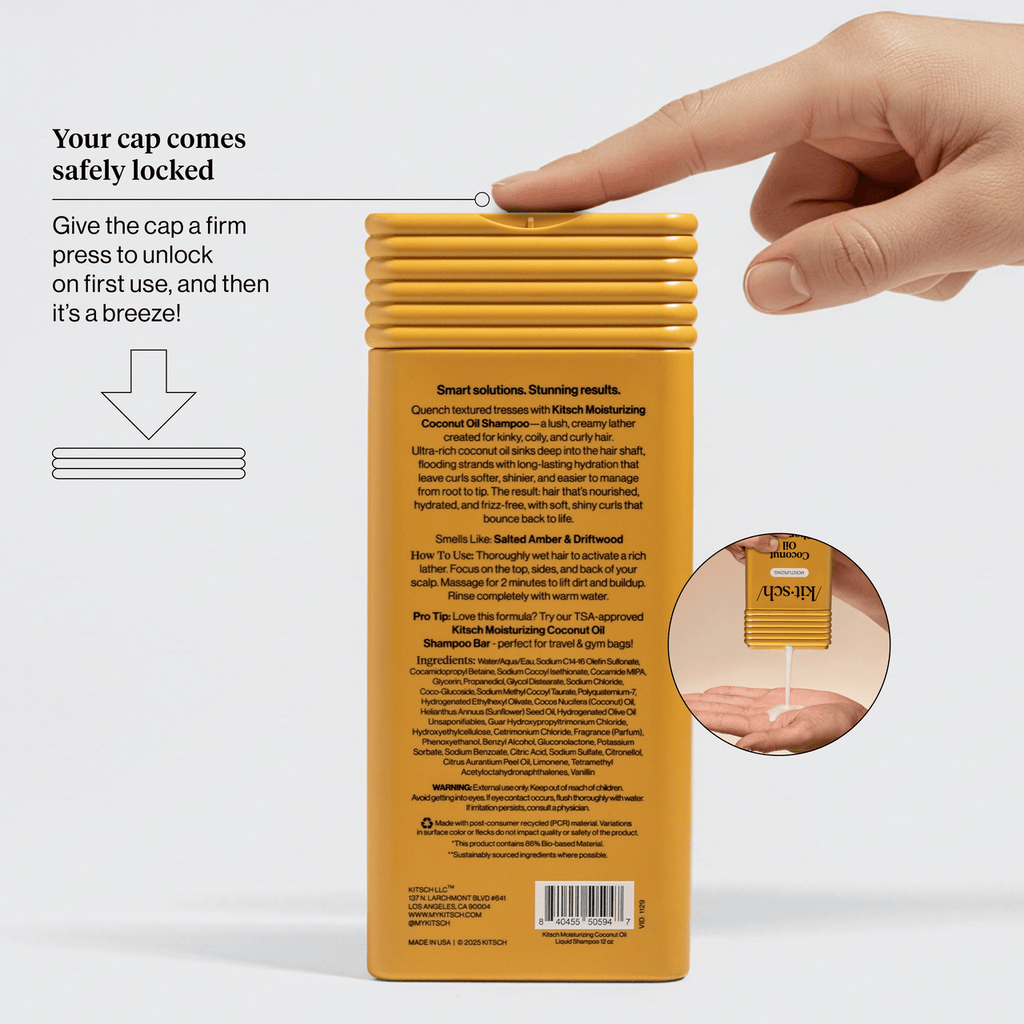 Coconut Oil Shampoo & Conditioner Combo for Dry Damaged Hair