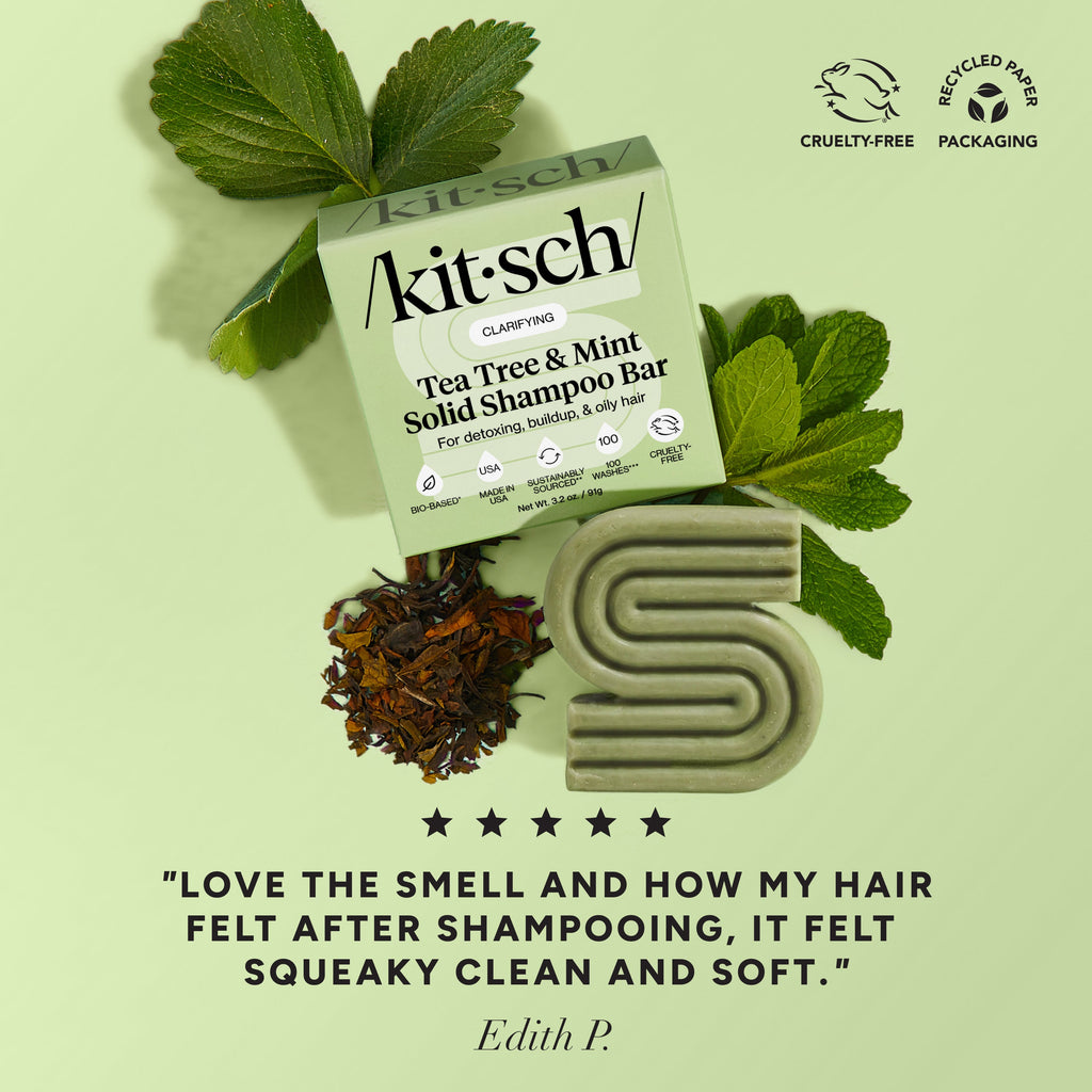 Tea Tree & Mint Clarifying Shampoo & Conditioner Bar Combo