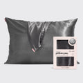Satin Pillowcase in Charcoal 4 Pack